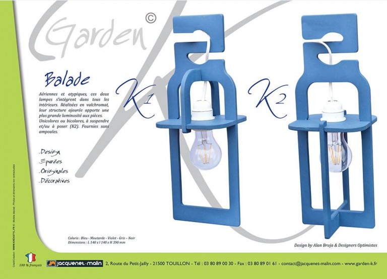 LANTERNE-GARDEN K-SUSPENSION-