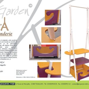 PENDERIE-RANGEMENT-MULTIFONCTIONS-GARDEN K-