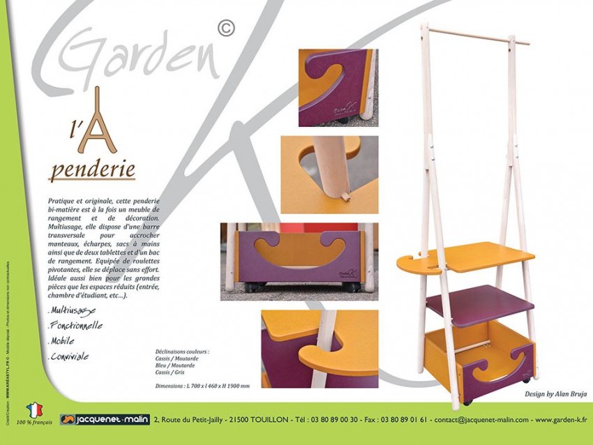 PENDERIE-RANGEMENT-MULTIFONCTIONS-GARDEN K-