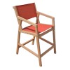 FAUTEUIL EN BOIS-CHAISE DE JARDIN EN BOIS-MOBILIER DE JARDIN-BOIS FRANCAIS-GARDEN K