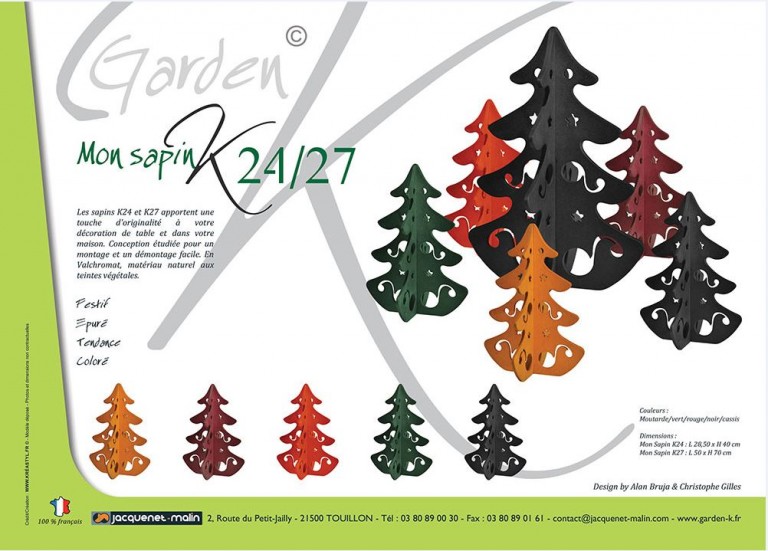 GARDEN K-SAPIN EN BOIS-DEMONTABLE-